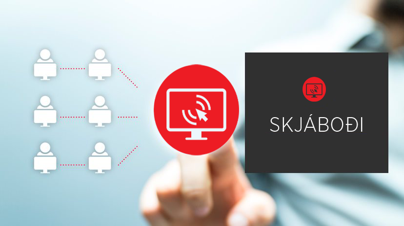 Securitas skjáboði