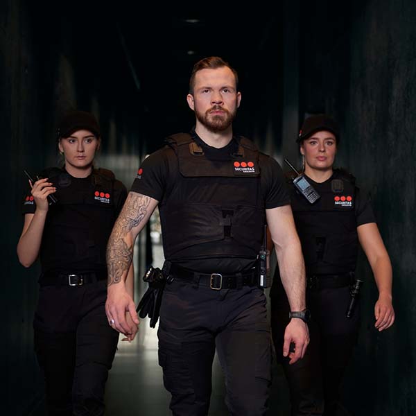 Sérþjálfaðir öryggisverðir Securitas
