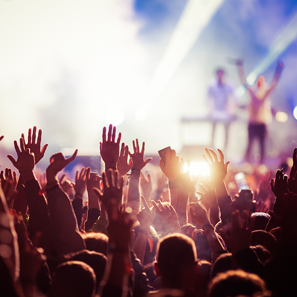 Viðburðagæsla Securitas gæsla á tónleikum