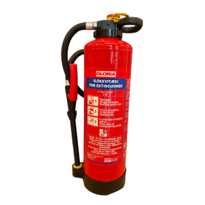 Vatnsslökkvitæki fyrir lithium elda, 6 lítra